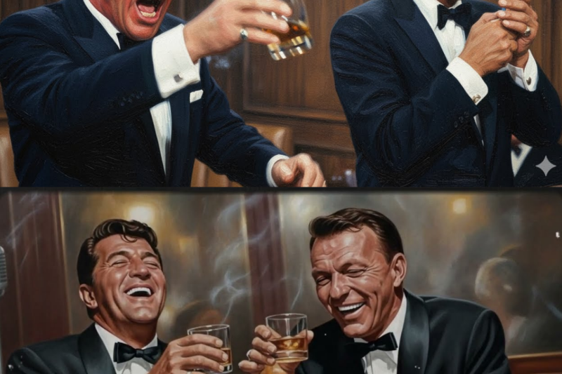 Frank Sinatra Threw A Glass At Dean Martin’s Head — Dean’s Reaction SHOCKED Him