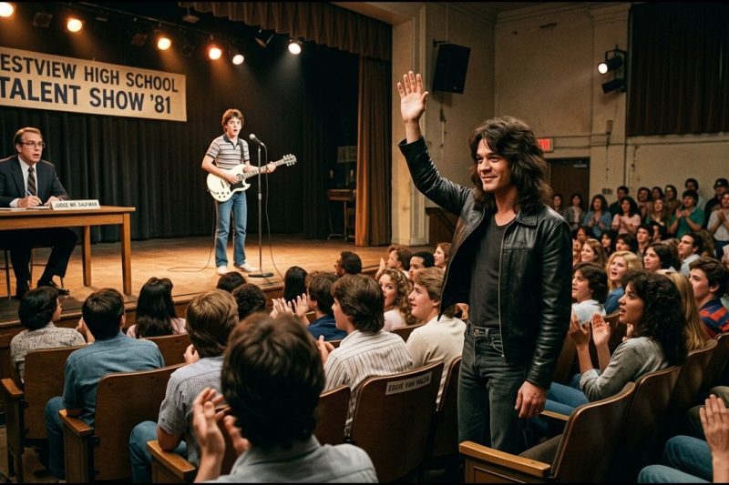 Talent Show Judge Crushed a Teen Guitarist — Eddie Van Halen Raised His Hand