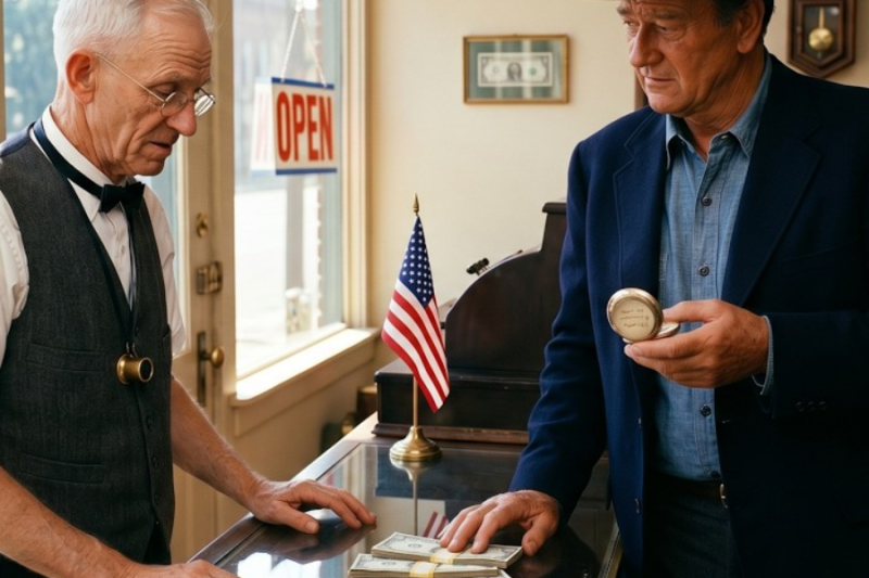 John Wayne Brought A Broken Watch To A Kentucky Clock Shop In 1960 — Then He Bought Every One