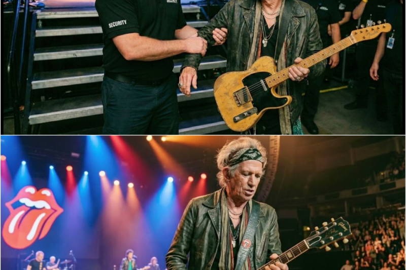 “You Don’t Have Clearance”—Concert Guard Stopped Him Cold — Didn’t Know It Was KEITH RICHARDS