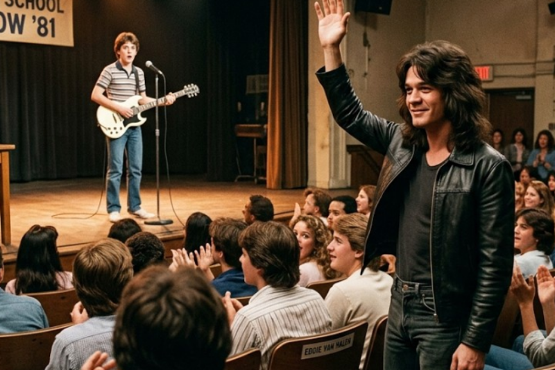 Talent Show Judge Crushed a Teen Guitarist — Eddie Van Halen Raised His Hand