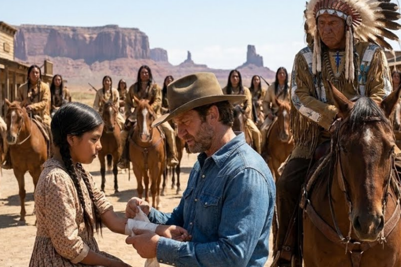 A Lone Rancher Saved a Wounded Comanche Girl What Happened Next Changed His Life Forever.