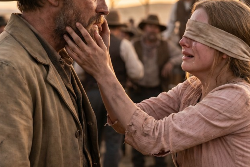 Lonely Rancher Took the Blind Girl No One Bid On—Then She Touched His Face and Wept