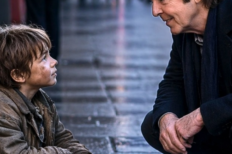 The Night Paul McCartney Stopped: How a 9-Year-Old Boy’s Request for Just $1 Saved a Life on a Cold London Street