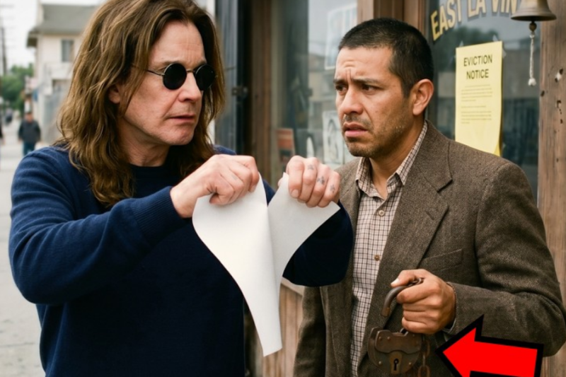 Ozzy Osbourne Saw A Bailiff Padlock His Childhood Record Shop — Then Tore The Notice And Paid Cash