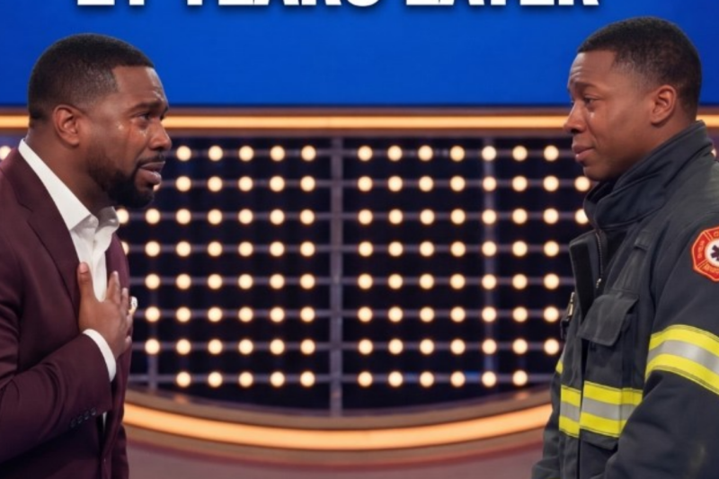The Blood Remembers: How a Secret DNA Match on the Family Feud Stage Reunited a Single Father with the Hero Son He Never Knew Existed for 21 Years