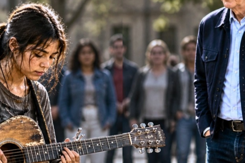 Poor Teen Girl Played The Beatles’ Most Famous Song on Broken Guitar — Paul McCartney Froze!
