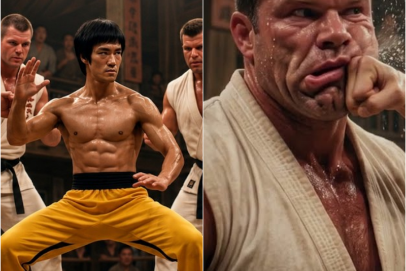 They Laughed at Bruce Lee… Until He Defeated Five Giants