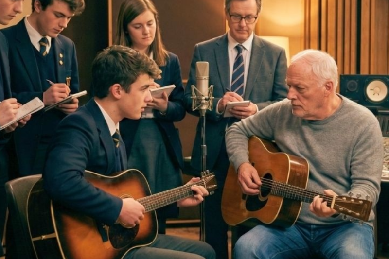 David Gilmour auditioned in disguise—then heard “show us what you can do!”