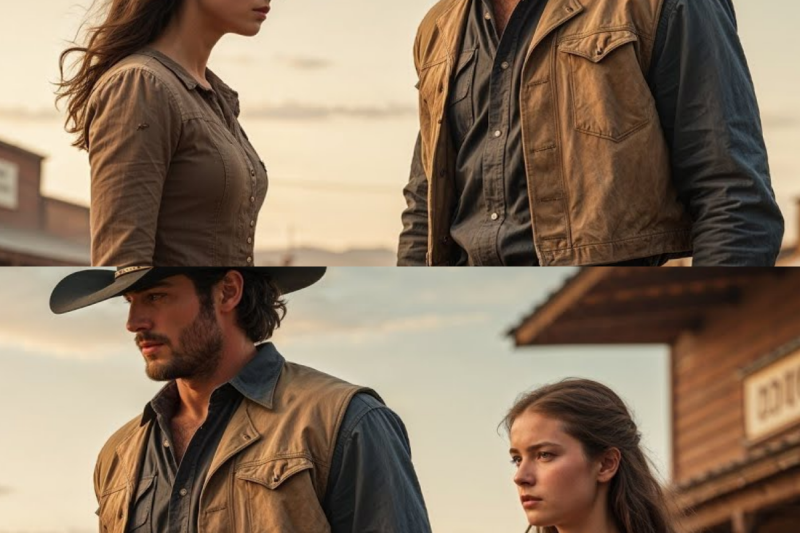 She Was Sold Beside Her Sister, The Cowboy Said “You’ll Both Have A Home With Me”