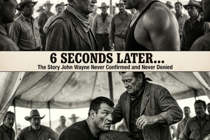 290lb Wrestler Mocked John Wayne On Set, 1965 — “American Cowboys Are Weak” — 6 Seconds Later…