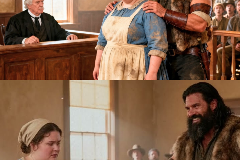 “Pick a Wife for Free,” the Judge Laughed—Then the Mountain Man Chose the Fat One
