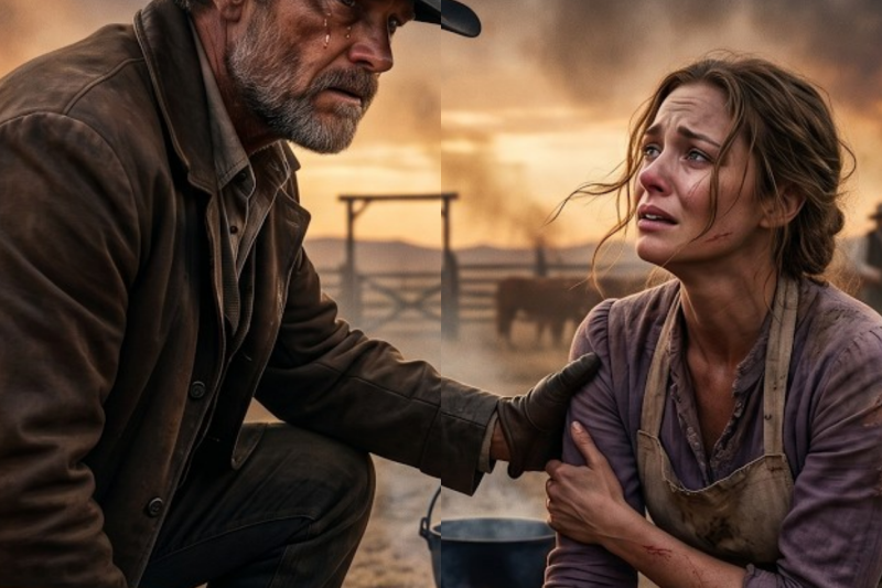 “I Cook, I Clean, I Don’t Complain” Said the Scarred Woman — The Rancher Said “Sit Down”