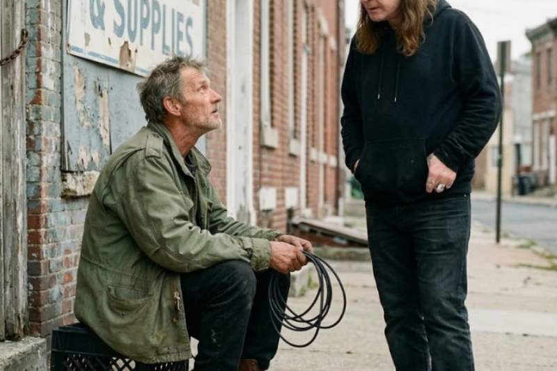 A Homeless Man Said “I Worked for Ozzy Osbourne” — He Didn’t Know Ozzy Was Standing Right There