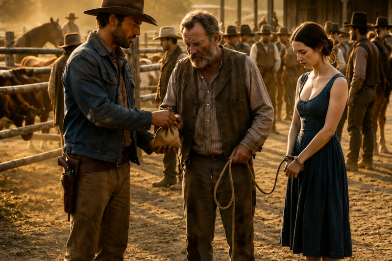 Lonely Rancher Bought a Deaf Girl Sold by Her Drunk Father… Then Discovered She Could Hear His Heart