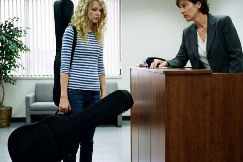 14-Year-Old Taylor Swift Walks Into Sony Nashville — 30 Minutes Later, History Is Made at 14 years!!