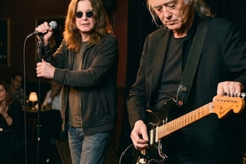 The Night Jimmy Page and Ozzy Osbourne Crashed a Hollywood Open Mic: A Masterclass in Rock Royalty and Humility