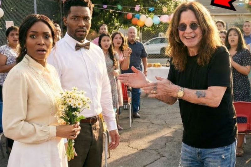 Ozzy Osbourne Showed Up Uninvited to the Poorest Wedding in LA
