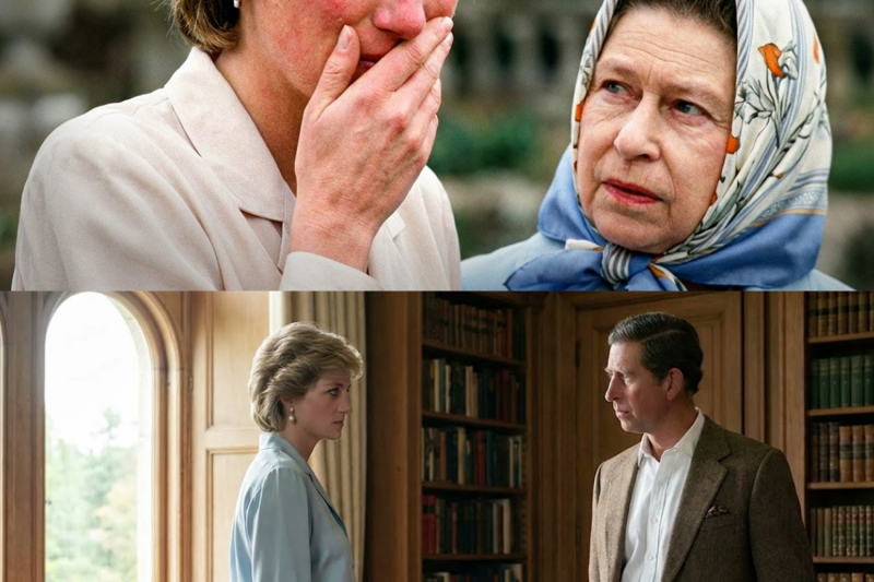 The Queen Saw Princess Diana Crying After Speaking to Charles — She Waited Before Responding
