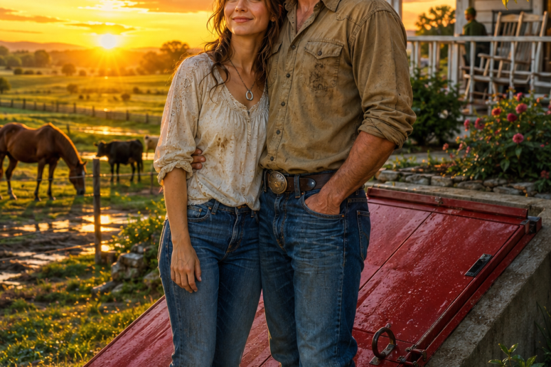Please Don’t Leave Me Here”… The Rancher Heard Her Just Before The Storm Hit