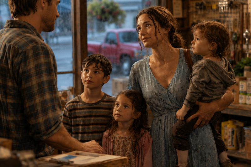 She Whispered, “No One Marries a Widow With Three Kids”… I Said, “They Haven’t Met You”