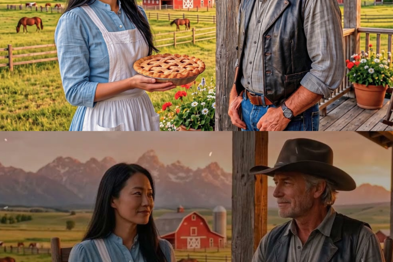 I Baked a Pie for Widowed Rancher… and He Joked “If I Were Twenty Years Younger… I’d Marry You”