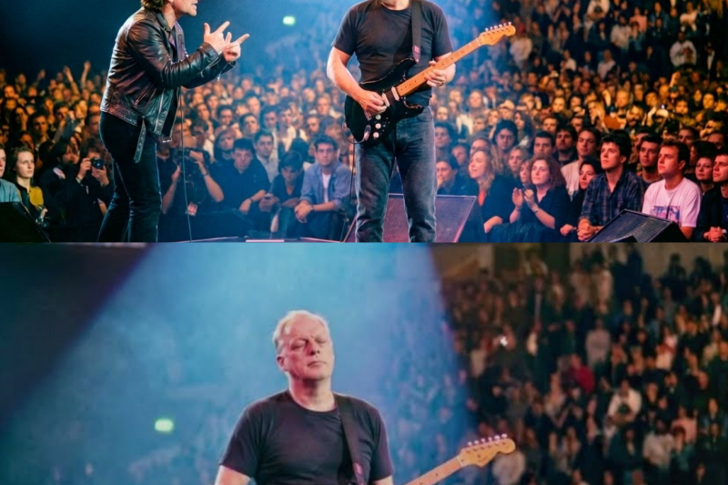 David Gilmour Accepted Bono’s Challenge—One Note for 45 Seconds Created an Unforgettable Moment!