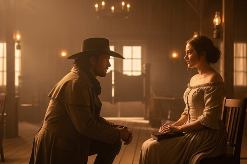 She Dropped Her Drawers in the Dust—He Gasped, “Sweet Jesus, You’re Trouble”