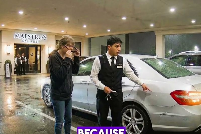 Teenage Valet’s Worst Parking Job—WhenOwner Returns It’sTaylor Swift and She DoesSomethingINCREDIBLE