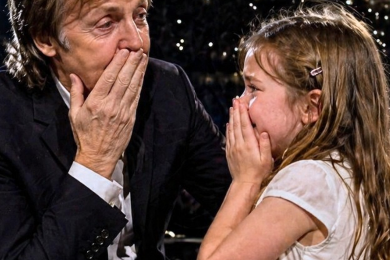 Little Girl Reveals Why Her Mom Cries to a Beatles Song—Paul McCartney Breaks Down