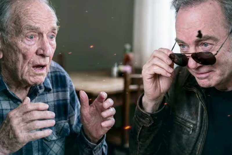 An old man was selling his Neil Diamond records to pay rent — then a stranger knocked on his door.