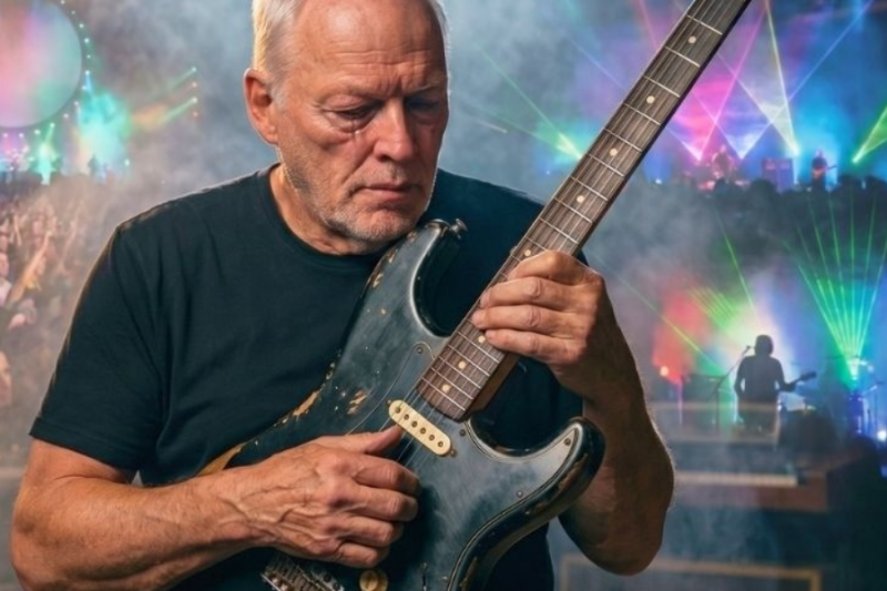 David Gilmour “He almost sold his guitar collection – what stopped him was preserving rock history.