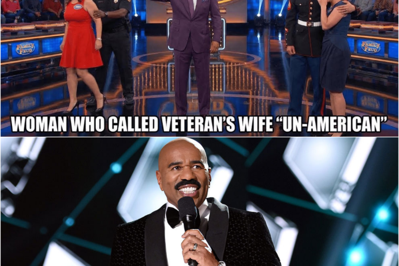 Steve Harvey KICKED OUT Woman Who Called Veteran’s Wife “Un-American”