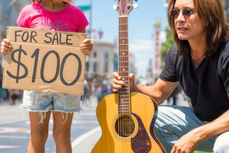 9-Year-Old Girl Tries To Sell Her Late Father’s Guitar For $100, Then Ozzy Osbourne Showed Up