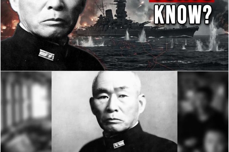 Japan Sent Its Admiral Into a Trap They Built Themselves — Then Blamed Him for Surviving It