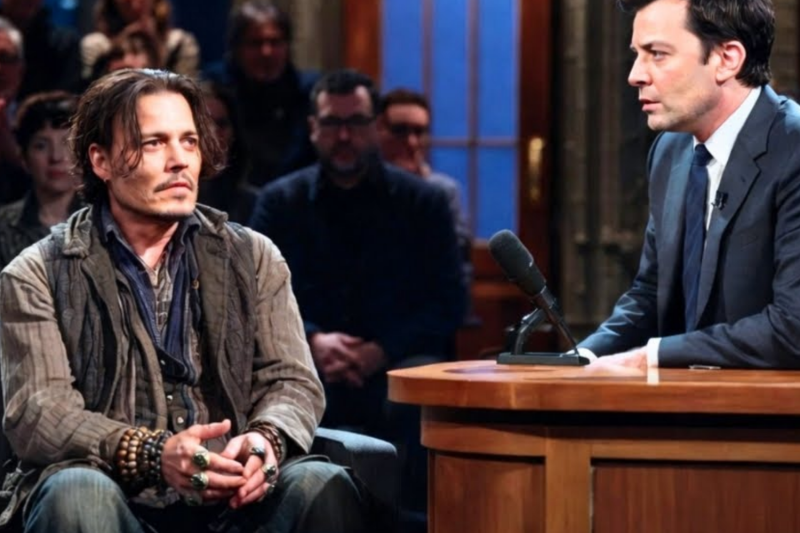Jimmy Fallon Stunned When Johnny Depp Suddenly Opens Up on Stage