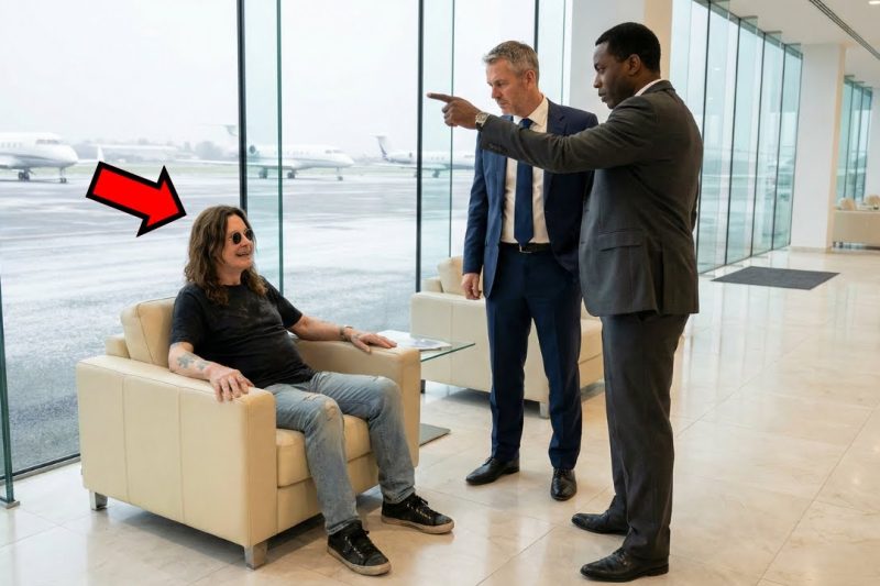They Told Ozzy Osbourne “The Driver’s Waiting Area Is Over There” – But He Owned the Jet