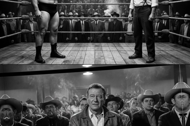 400lb Champion Offered $50,000 To Survive 30 Seconds — 87 Men Failed — John Wayne Did