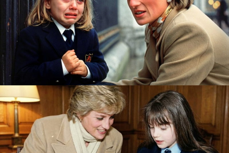 Princess Diana Broke Royal Protocol to Help a Crying Little Girl Outside the Palace Gates
