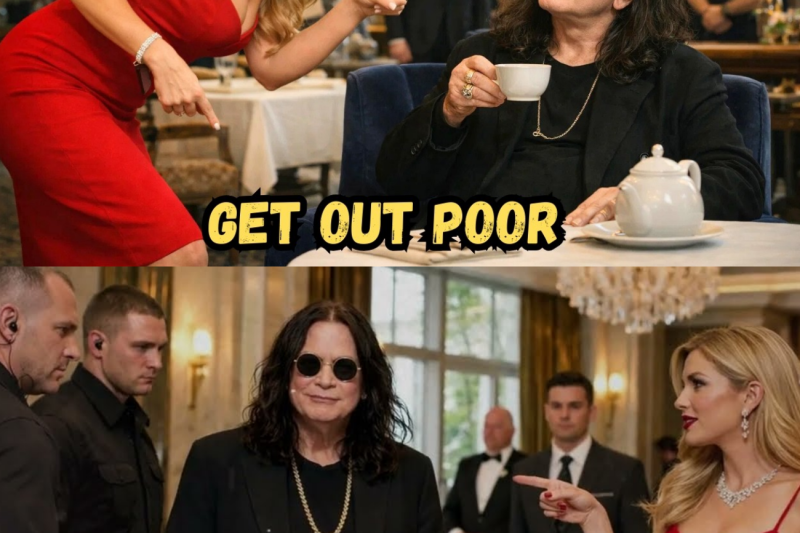 SHE INSULTED OZZY OSBOURNE WITHOUT KNOWING HE OWNED THE ENTIRE HOTEL .