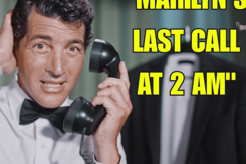 Marilyn Monroe Called Dean Martin CRYING at 2 AM—What He Did SAVED Her Life