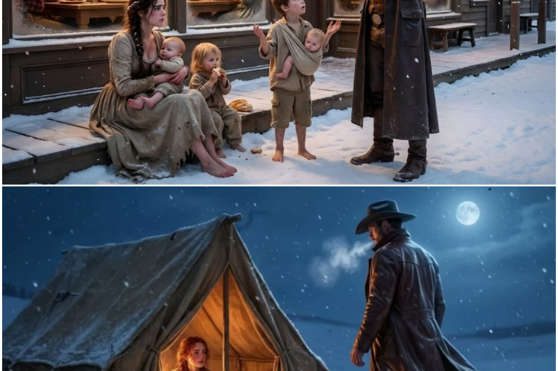 “Please don’t take our food… we saved all day for this.”—Said the Little Boy to the Lonely Rancher…