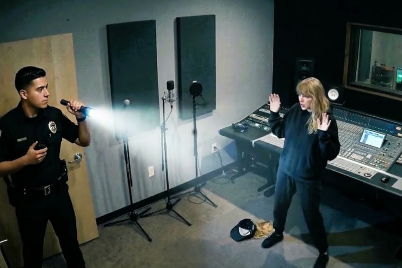 Night Security Guard CatchesTaylor SwiftBreaking Into Her Own Studio—What She WasDoing Will AMAZEYou