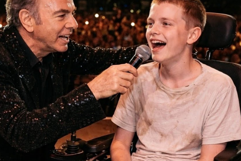 The Last Wish of a Sick Child Was to Go to a Neil Diamond Concert — Until the Unexpected Happened…