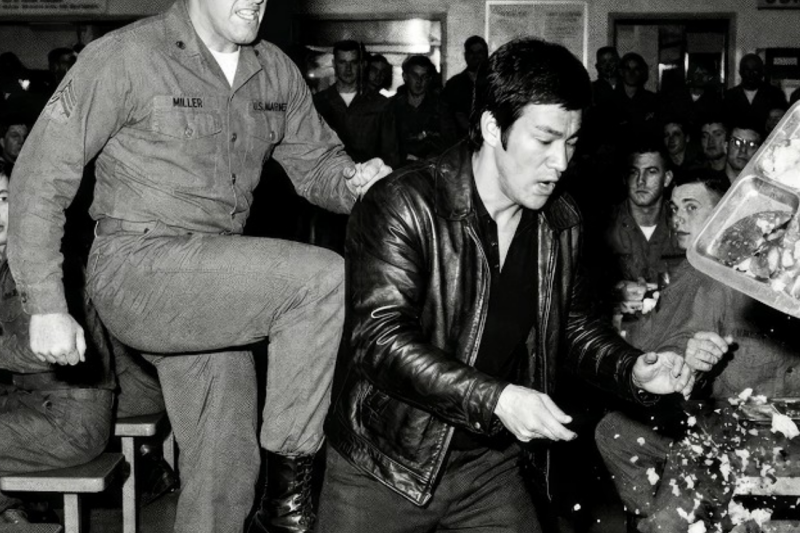 The Silent Master: When Bruce Lee Faced Down a Military Colonel at Camp Pendleton