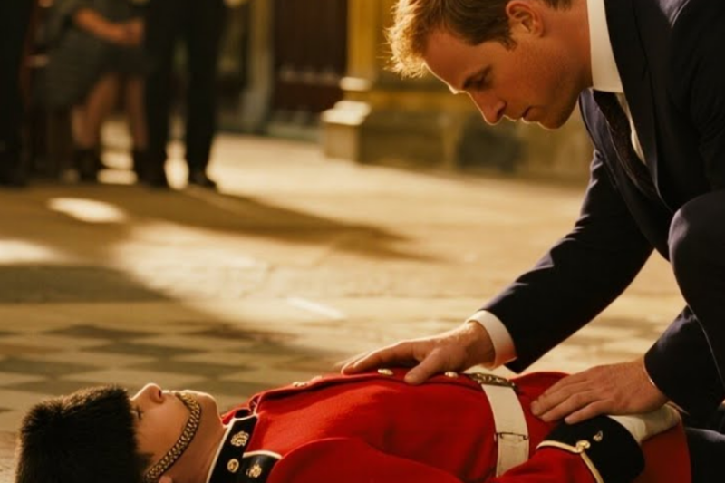 A Guard Fainted at the Funeral, and Prince William Was the First to Rush to His Side | Best Story