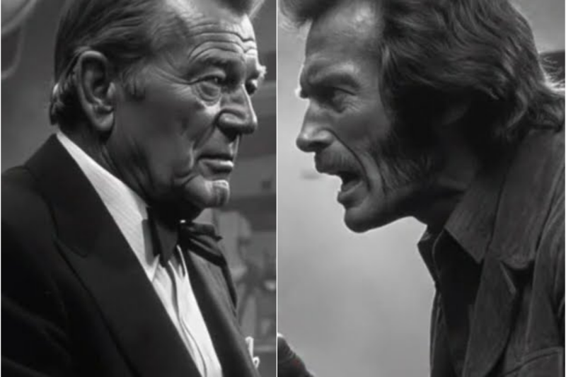 Clint Eastwood Insulted John Wayne on Live TV — Duke’s Response Made Him REGRET Everything