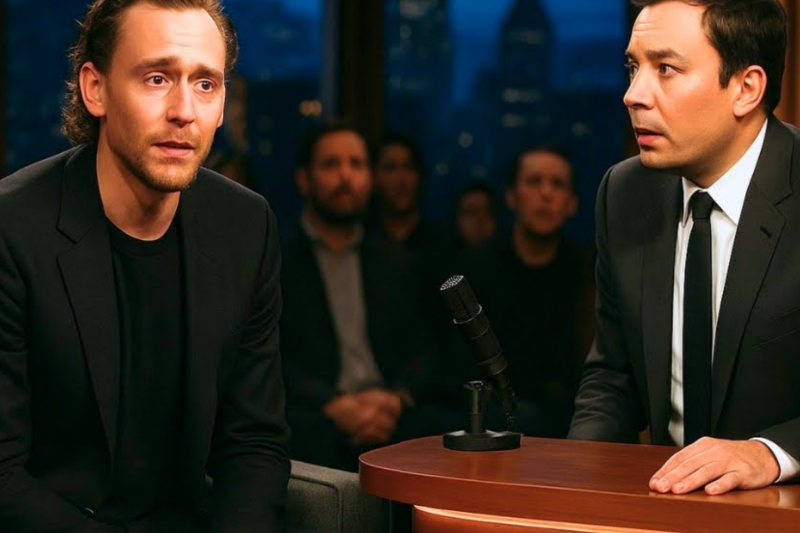 Jimmy Fallon Speechless as Tom Hiddleston Loses Himself in a Real Moment on Stage
