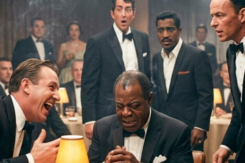 Sinatra Interrupted Louis Armstrong Being Mocked — What Frank Did Silenced the Entire Room