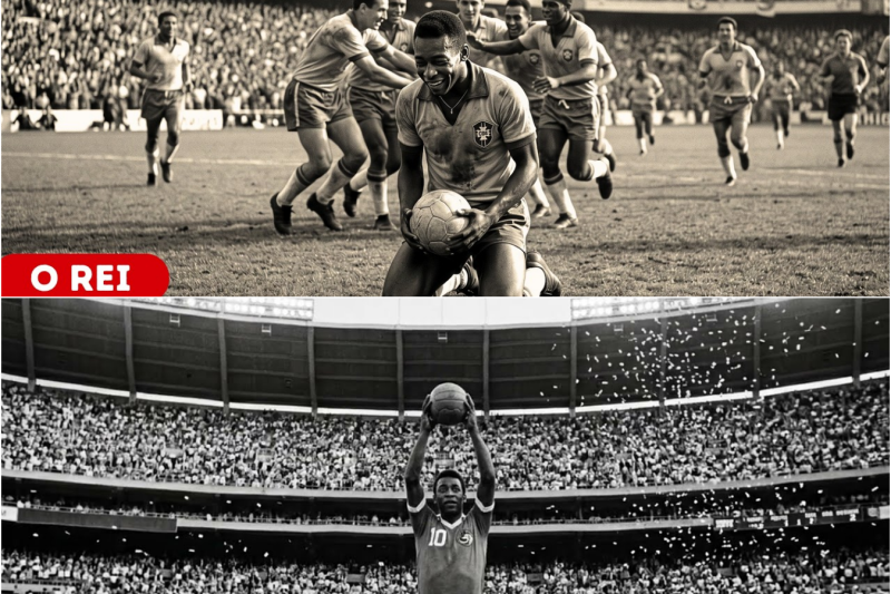 This Is Pelé. He Learned to Play With a Sock Full of Newspaper. Then He Won Three World Cups.
